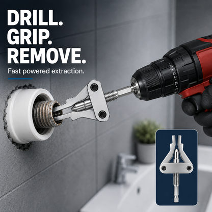 🛠️ 3-in-1 Broken Pipe Thread Extractor Tool for 1/2", 3/4", & 1" Pipes 🔩