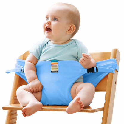Portable Baby Chair Harness Safety Belt — Foldable Toddler Dining Seat for Travel & Restaurants