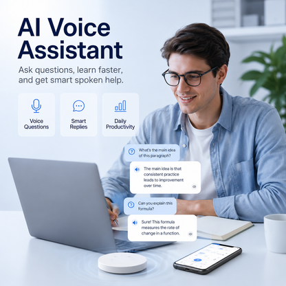 AI Language Translator Device – Real-Time Two-Way Voice Translator with Multi-Language Support