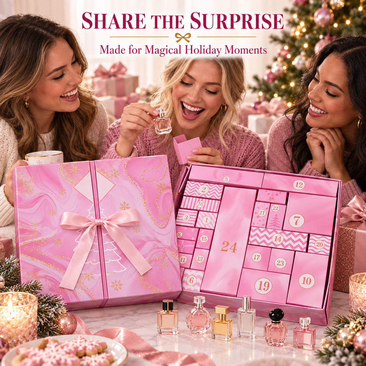 ✨ DIY Christmas Advent Calendar Gift Box