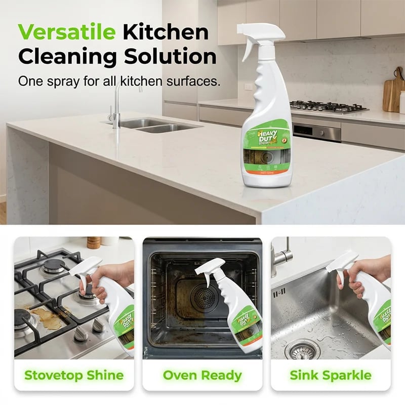 Heavy-Duty Kitchen Degreaser Spray